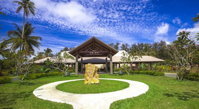 The Warwick Fiji Hotell Korolevu  Exteriör bild The resort's lobby