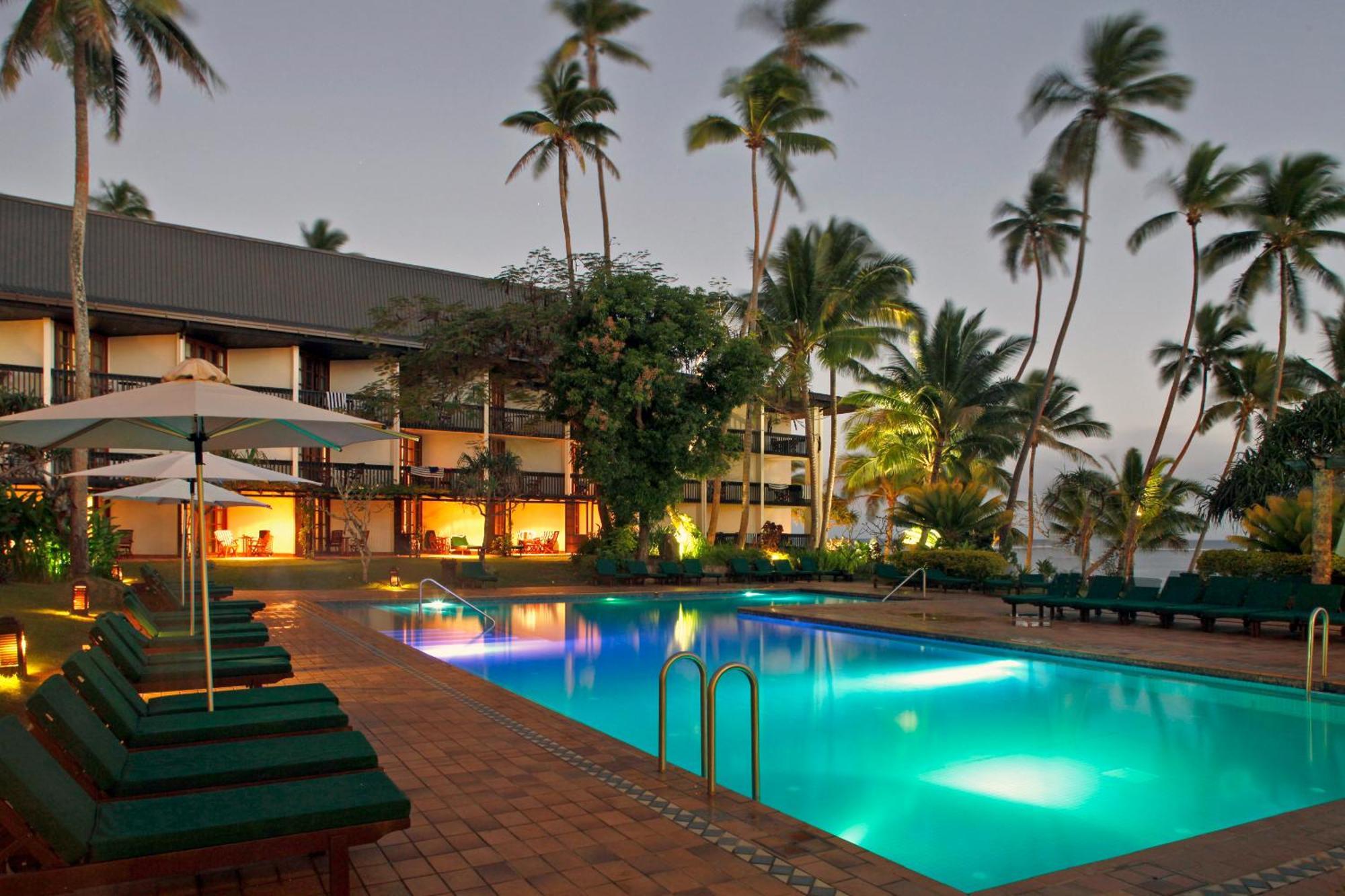 The Warwick Fiji Hotell Korolevu  Exteriör bild The pool at the Royal Kona Resort