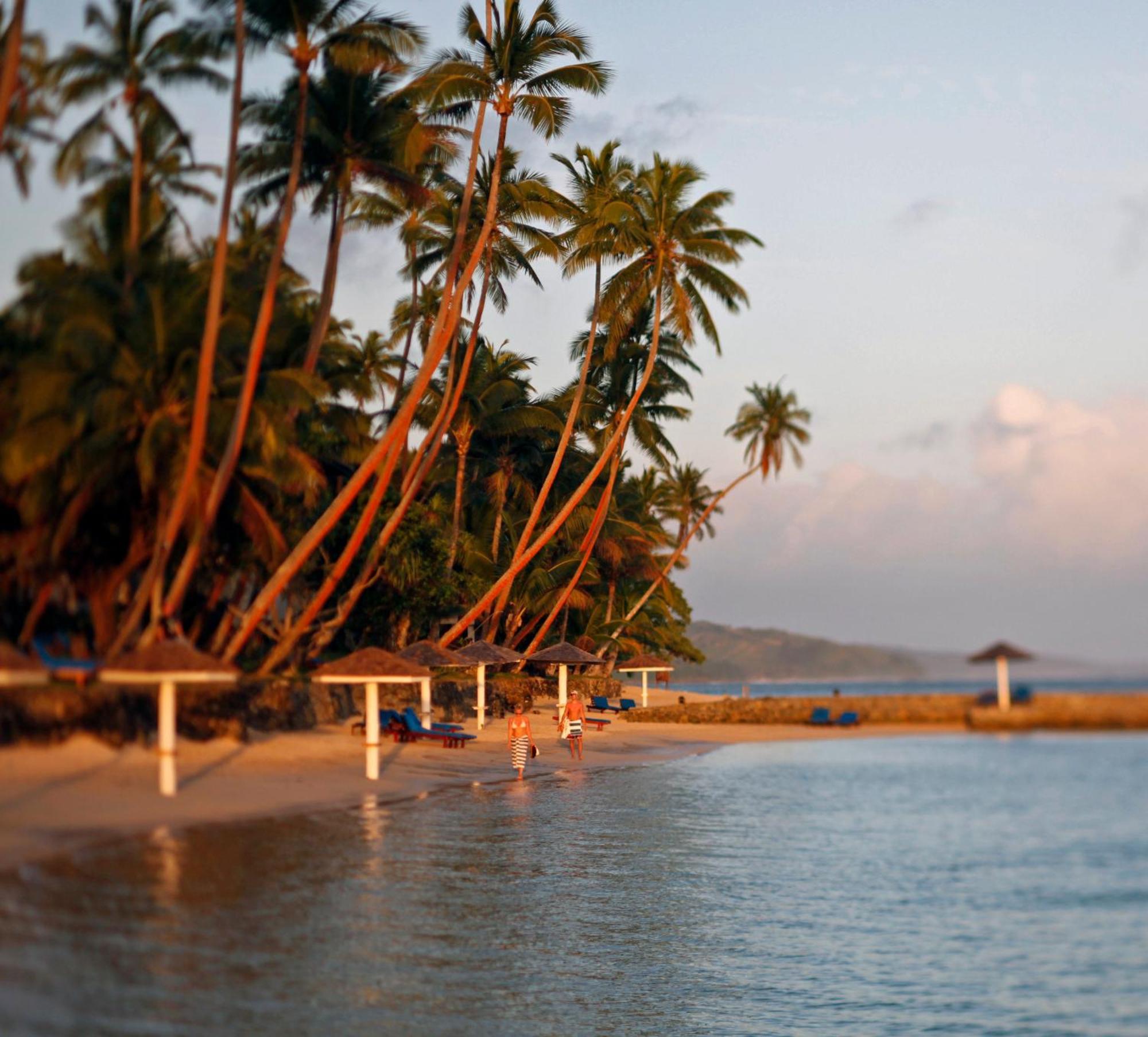 The Warwick Fiji Hotell Korolevu  Exteriör bild Beach at the resort