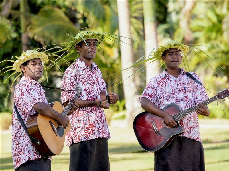 The Warwick Fiji Hotell Korolevu  Exteriör bild Tuvaluan musicians